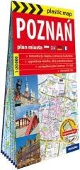 Plastic map Poznań 1:20 000 plan miasta