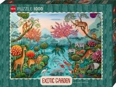 Puzzle 1000 Egzotyczny ogród, Raj