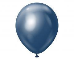 Balony Kalisan mirror granatowe 50szt
