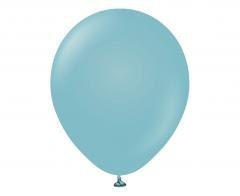 Balony Kalisan retro niebieskie szkło 100szt