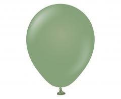 Balony Kalisan retro eukaliptusowe 100szt