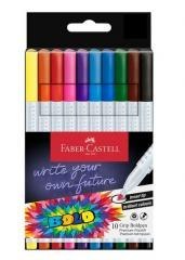 Flamastry Grip Boldpen 10kol FABER CASTELL