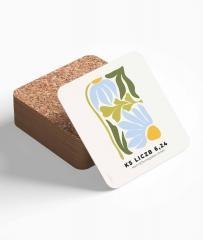 Podstawka korkowa - Niech Cię Pan - modern