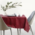 Obrus Gaia Bordowy Tłoczony Roślinny 120x120 AmeliaHome - TCLOTH/AH/GAIA/HMD/CLARET/120X120