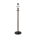 Wieszak stojący PILLAR umbra - RACK/PILLAR/COAT/BLACK/WALNUT