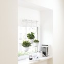 Donica TRIFLORA umbra - PLANTER/TRIFLORA/HANGING/WHITE