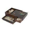 Organizer na biżuterię, kosmetyki STOWIT umbra - BOX/STOWIT/JEWELRY/BLACK/WALNUT