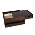 Organizer na biżuterię, kosmetyki STOWIT umbra - BOX/STOWIT/JEWELRY/BLACK/WALNUT