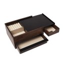 Organizer na biżuterię, kosmetyki STOWIT umbra - BOX/STOWIT/JEWELRY/BLACK/WALNUT