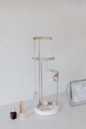 Organizer na biżuterię, kosmetyki TESORA umbra - STAND/TESORA/JEWELRY/WHITE/NICKEL