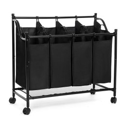 Kosz na pranie ERGO hakano - LAUNDRYCART/BLACK/4BAGS