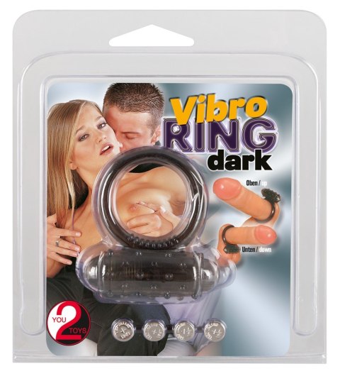 PIERŚCIEŃ VIBRO RING DARK 13-0939