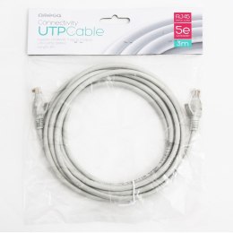 OMEGA KABEL SIECIOWY UTP PATCH CORD RJ45 3M [40252]