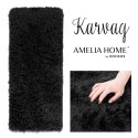 Dywan KARVAG kolor czarny nowoczesny styl nowoczesny 160x230 AmeliaHome - RUG/AH/KARVAG/NONSLIP/BLACK/160x230