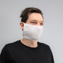 OMEGA 100% COTTON FACE MASK MASKA BAWEŁNIANA MULTIPLE USE 15x25 CM WHITE [45316]