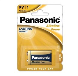 PANASONIC BATTERY ALKALINE 9V 6LR61 BLISTER*1