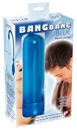 POMPKA BANG BANG BLUE PENIS PUMP BLUE 13-7221