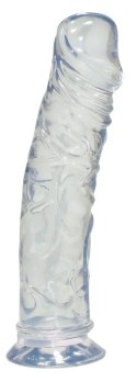 DILDO CRYSTAL CLEAR MEDIUM DONG 13-0267