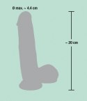 MEDICAL SILICONE DILDO 20 CM 13-7510