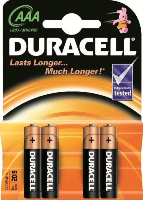 DURACELL BATTERY ALKALINE BASIC LR06/AA MN1500 4BP BLISTER*4