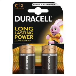 DURACELL BATTERY ALKALINE BASIC LR14/C M BLISTER *2