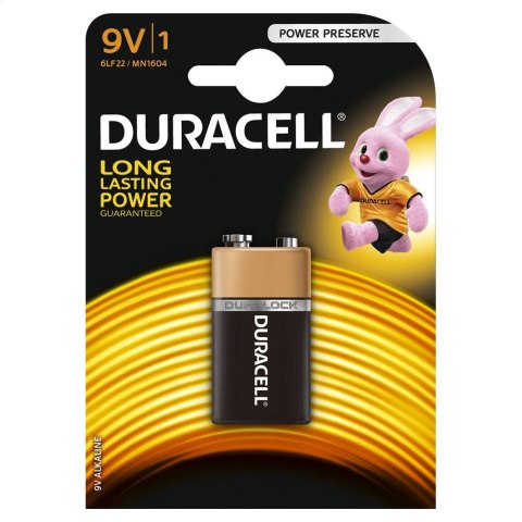 DURACELL BATTERY ALKALINE BASIC 9V M BLISTER *1