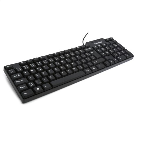 OMEGA KEYBOARD KLAWIATURA CZ BLACK [42658] TE