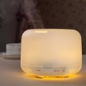 PLATINET AROMA DIFFUSER HUMIDIFIER NAWILŻACZ POWIETRZA RGBW MILKY + 10 ML LAVENDER ESSENTIAL OIL [44255]