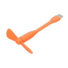 OMEGA USB FAN WENTYLATOR ORANGE [43479]