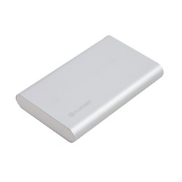 PLATINET POWER BANK 10000 mAh Polymer ALU SILVER [42667]