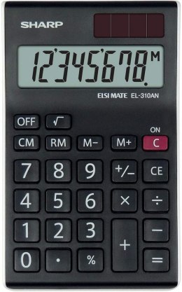 SHARP CALCULATOR DESKTOP BOX ELSI MATE EL310ANWH