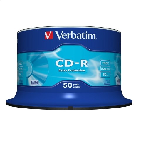VERBATIM CD-R 700MB 52X EXTRA PROTECTION CAKE*50 43351