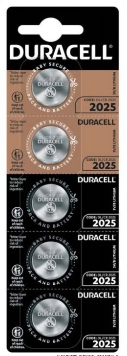 DURACELL BATTERY LITHIUM DL2025 BL*5