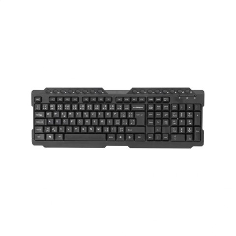 OMEGA KEYBOARD CZ BLACK [44451] TE
