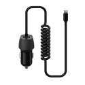 PLATINET CAR CHARGER ŁADOWARKA SAMOCHODOWA SPIRAL 15W 3.4A USB-A + LIGHTNING CABLE KABEL [45484]