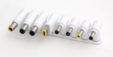 PLATINET LAPTOP CHARGER ŁADOWARKA 65W 8 tips WHITE [43740]