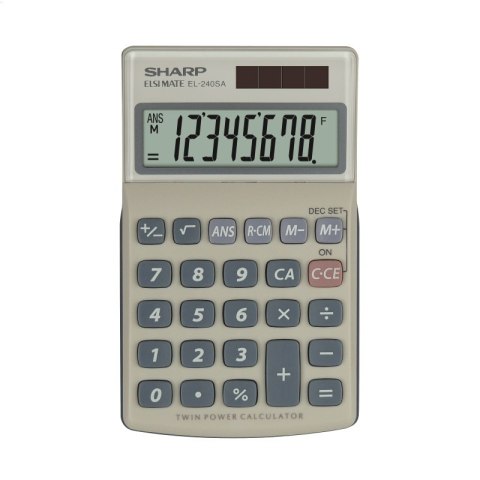 SHARP CALCULATOR HANDHELD BLISTER EL240SAB