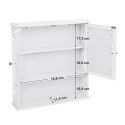 Lustro ERGO hakano - MIRRORCABINET/WHITE/56X13X58CM