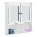 Lustro ERGO hakano - MIRRORCABINET/WHITE/56X13X58CM