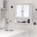 Lustro ERGO hakano - MIRRORCABINET/WHITE/56X13X58CM