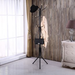 Wieszak stojący ERGO hakano - COATRACK/BLACK/WHITE/44X44X182CM