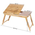 Podstawka pod laptopa ERGO hakano - LAPTOPDESK/BAMBOO/55X35X29CM