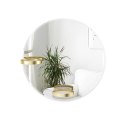 Lustro PERCH umbra - MIRROR/PERCH/BRASS