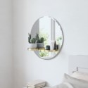 Lustro PERCH umbra - MIRROR/PERCH/BRASS