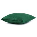 Poszewka dekoracyjna PEACOCK kolor butelkowa zieleń tłoczony motyw zwierzęcy styl glamour velvet 45x45 ameliahome - CUS/AH/VELVE