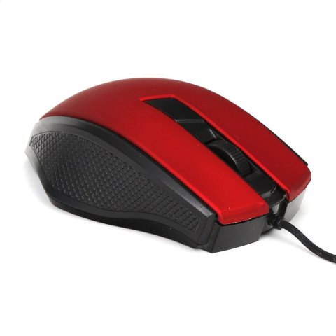 OMEGA MYSZ MOUSE 1200DPI RED [45528]