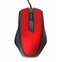 OMEGA MYSZ MOUSE 1200DPI RED [45528]