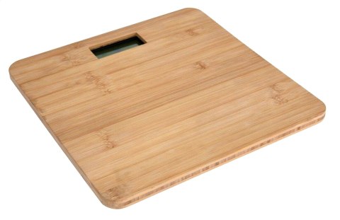 OMEGA WAGA BATHROOM BODY SCALE 180KG 280x280CM BAMBOO 45503