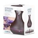 PLATINET AROMA DIFFUSER HUMIDIFIER NAWILŻACZ POWIETRZA BROWN DARK WOOD 400ML + 10 ML LAVENDER ESSENTIAL OIL [45519]