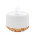 PLATINET AROMA DIFFUSER HUMIDIFIER NAWILŻACZ POWIETRZA RGBW MILKY WOOD + 10 ML LAVENDER ESSENTIAL OIL [45518]
